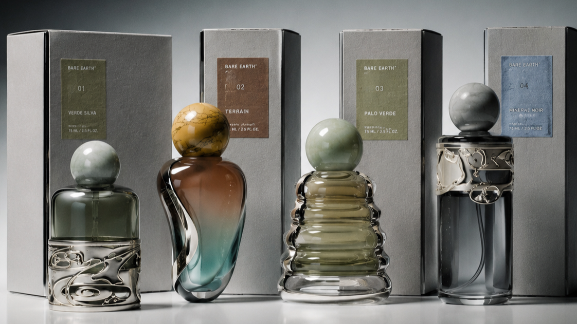 Bare Earth fragrance collection